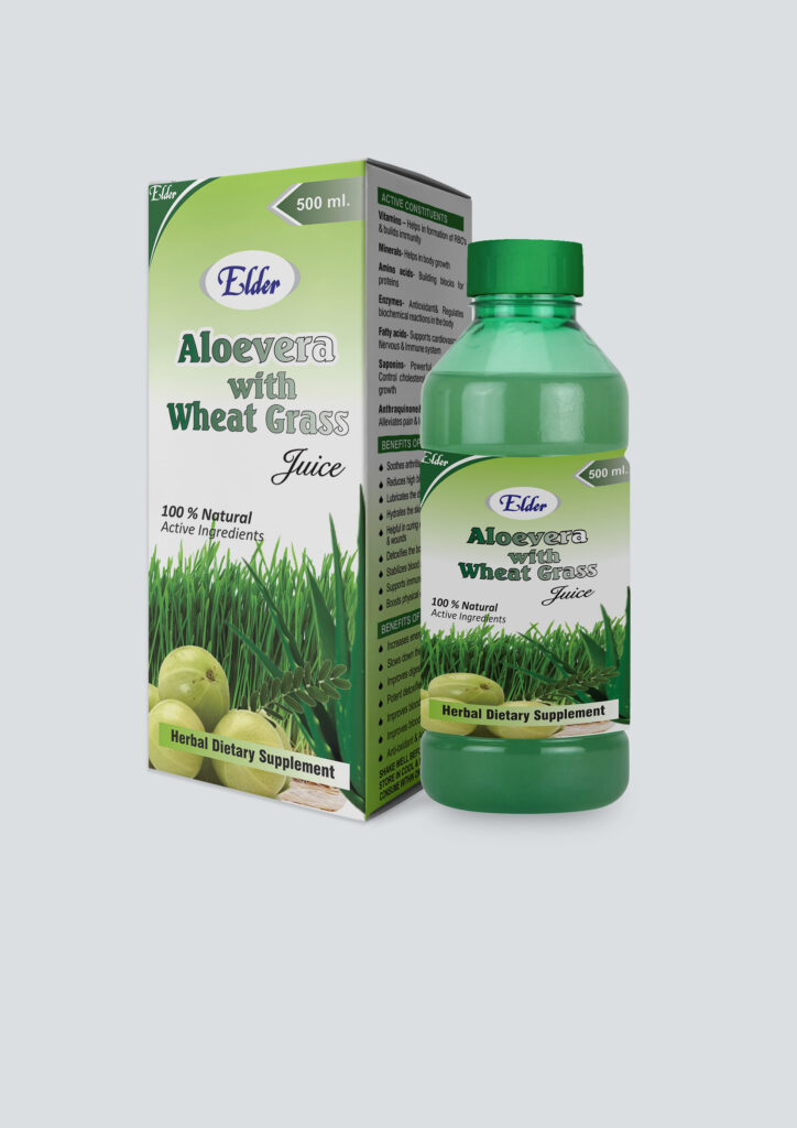 ALOEVERA WITH WHEAT GRASS Elder Laboratories Ltd