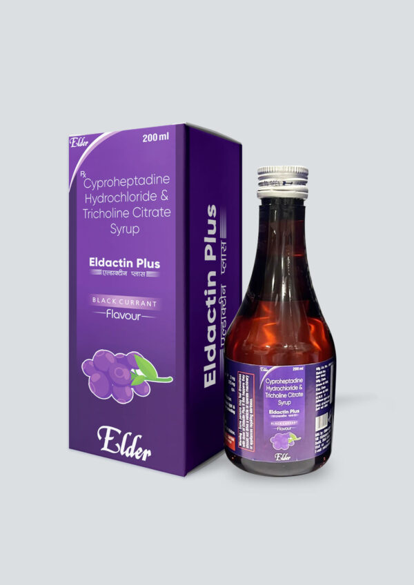 ELDACTIN PLUS (BLACK CURRANT)